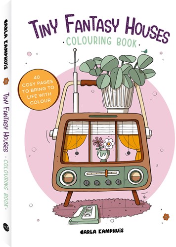 Kleurboek MUS Tiny Fantasy Houses