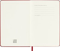 Agenda 2027 Moleskine 12M Planner Weekly 7dagen/1pagina pocket hc scarlet red-2