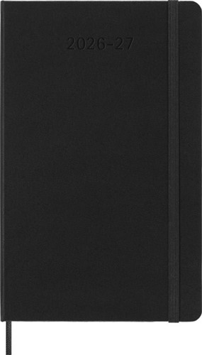 Agenda 2027 Moleskine 18M Planner Weekly 7dagen/1pagina large hc black-2