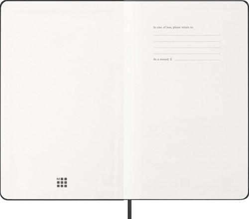 Agenda 2027 Moleskine 12M Planner Weekly 7dagen/2pagina's large hc black-2