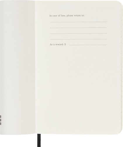 Agenda 2027 Moleskine 18M Planner Weekly 7dagen/1pagina pocket sc black-2