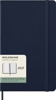 Agenda 2027 Moleskine 12M Planner Weekly 7dagen/1pagina large hc sapphire blue