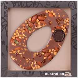 Chocolade Australian Dodo paasei noten melk 150g