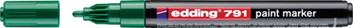Paintmarker edding 791 op alcoholbasis 1-2mm groen