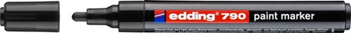 Paintmarker edding 790 op alcoholbasis 2-3mm zwart