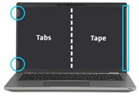 Privacyfilter Kensington High Clarity voor 14'' laptops 16:10-3