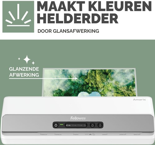 Lamineerhoes Fellowes A6 light 50% gerecycled glans 100stuks-1