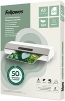 Lamineerhoes Fellowes A3 light 50% gerecycled mat 100stuks