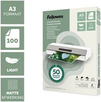 Lamineerhoes Fellowes A3 light 50% gerecycled mat 100stuks-2