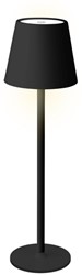 Tafellamp Lumineo led oplaadbaar steady buiten zwart