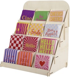 Decobordjes Decoris MDF 9.5x9.5cm assorti