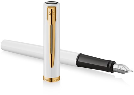 Vulpen Waterman Allure Impression white GT medium-3