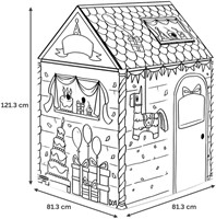 Kartonnen speelhuis XL Verjaardag Bankers Box Play inkleurbaar-2