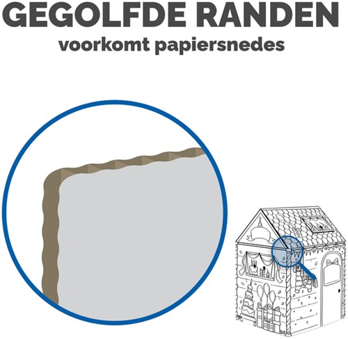 Kartonnen speelhuis XL Verjaardag Bankers Box Play inkleurbaar-3