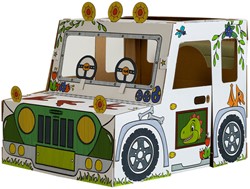 Kartonnen Dinosaurustruck XL Bankers Box Play inkleurbaar