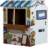 Kartonnen Marktkraam XL Bankers Box Play inkleurbaar