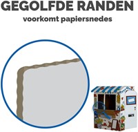 Kartonnen Marktkraam XL Bankers Box Play inkleurbaar-3