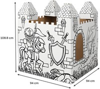 Kartonnen Kasteel XL Bankers Box Play inkleurbaar-2