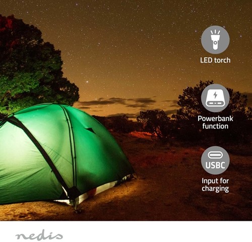 Noodradio Nedis DAB+ FM zonnepaneel-6