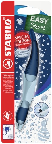 Rollerpen STABILO Easyoriginal rechtshandig 3D DreamWorld medium blauw