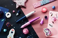 Rollerpen STABILO Easyoriginal rechtshandig 3D DreamWorld medium blauw-2