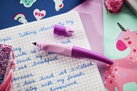 Rollerpen STABILO Easyoriginal rechtshandig 3D DreamWorld medium roze-1