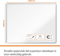 Whiteboard Nobo Premium Plus 120x150cm emaille-2