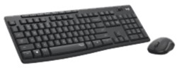 Toetsenbord en muis Logitech MK295 Silent Graphite QWERTY