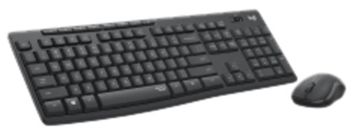 Toetsenbord en muis Logitech MK295 Silent Graphite QWERTY