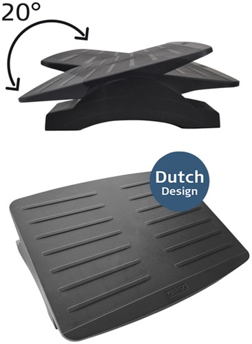 Voetensteun Desq kantelbaar zwart-1