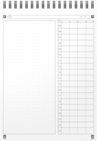 Task Manager Oxford dagplanner A5 70 vel blauw-3