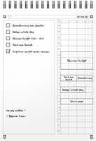 Task Manager Oxford dagplanner A5 70 vel blauw-2