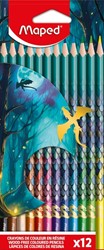 Kleurpotlood Maped Dragon set à 12 kleuren