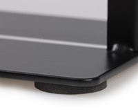 Kaarthouder Europel metaal met acryl bord A4 zwart-3