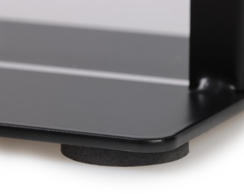 Kaarthouder Europel metaal met acryl bord A4 zwart-3