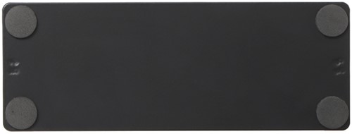 Kaarthouder Europel metaal met acryl bord A4 zwart-6