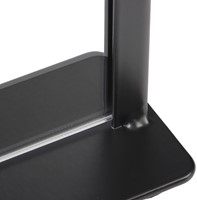 Kaarthouder Europel metaal met acryl bord A5 zwart-4