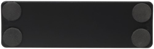 Kaarthouder Europel metaal met acryl bord A5 zwart-6