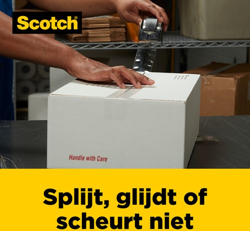 Verpakkingstape Scotch Box Lock 3950-EF 48mmx50m 3 stuks-3