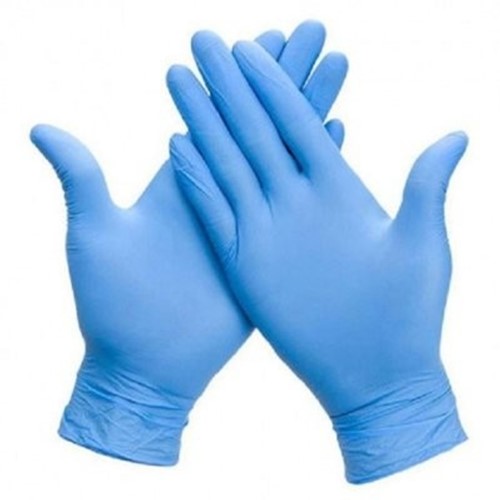 Handschoen Hynex nitril extra sterk S blauw 5gr 100 stuks-2