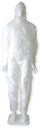 Coverall Hynex non-woven XXXL wit PP rits-2