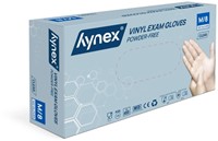 Handschoen Hynex vinyl M transparant 4.5gr 100 stuks
