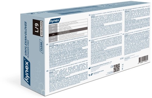 Handschoen Hynex vinyl L transparant 4.5gr 100 stuks-3