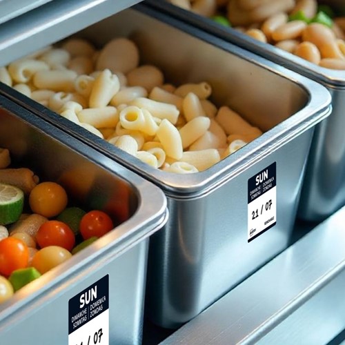 Etiket Avery HACCP zondag-zwart 25x25mm 1000 stuks-3