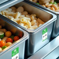 Etiket Avery HACCP vrijdag-groen 25x25mm 1000st-3