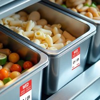 Etiket Avery HACCP woensdag-rood 25x25mm 1000st-3