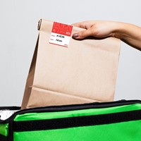 Etiket Avery sluitzegel/breukindicatie rood 40x95mm 250st-1