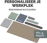 Muismat met polssteun Fellowes Breyta XL saliegroen-6