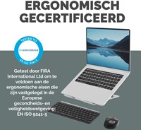Laptopstandaard Fellowes Alumia zilver-1