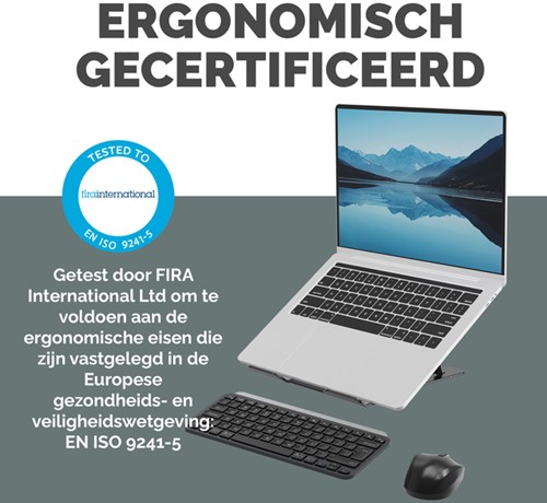 Laptopstandaard Fellowes Alumia zwart-1